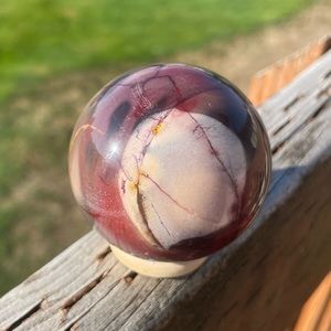Mookaite Crystal Sphere